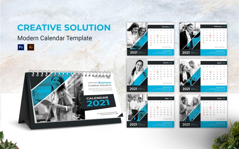 Creative Solution Desk Kalenderplaner