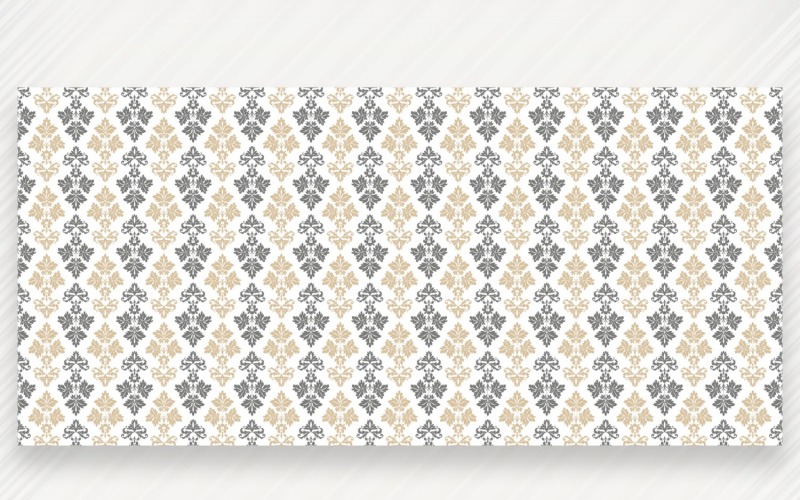 Motif d'ornement Bronzage et fond gris