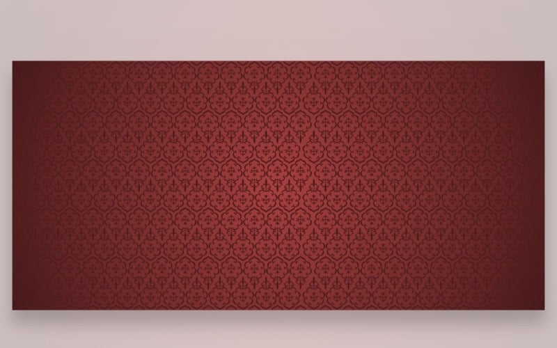 Süsleme Desen Bordo & Çikolata Arka Plan