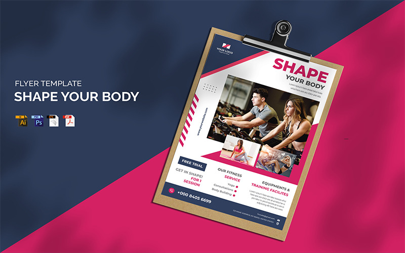 Fitness Business - Flyer Template