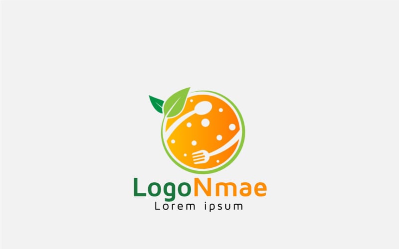 Logo di cibo piatto speciale per il tuo modello di logo del ristorante