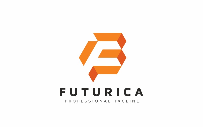F Brand Letter Logo Template