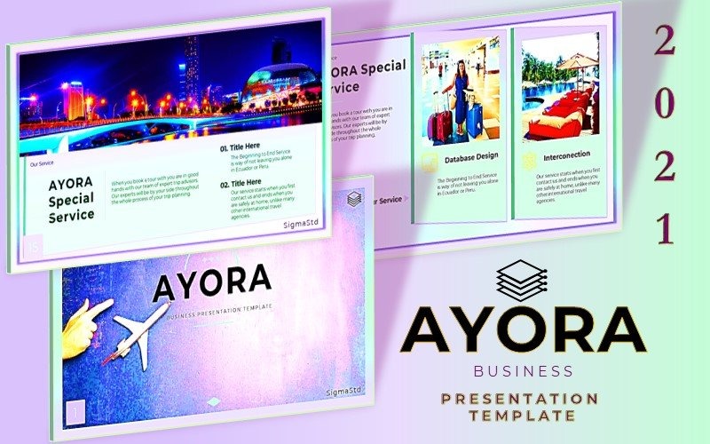AYORA - Шаблон презентации Google Slide