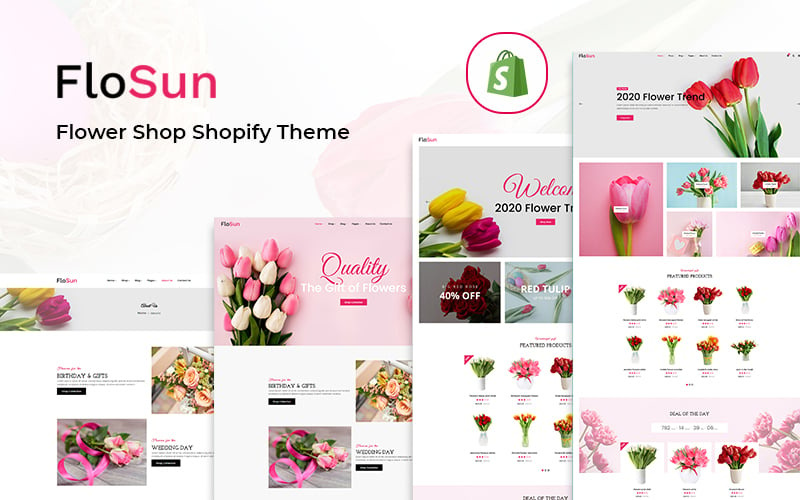 Flosun - Flower Shop Shopify Theme
