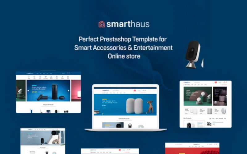 TM Smarthaus - téma chytrých zařízení a zábavy Prestashop