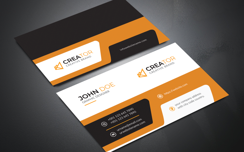 John Doe Business Card at viiflorablog Blog