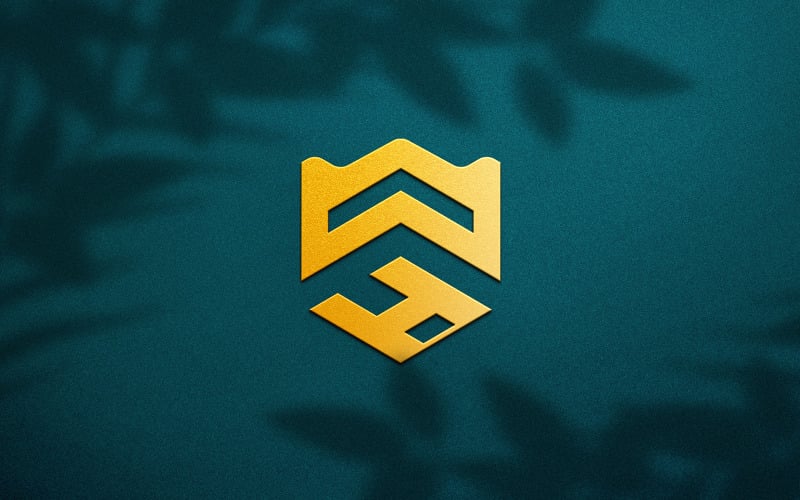 Luxury Gold logo Mockup Design
