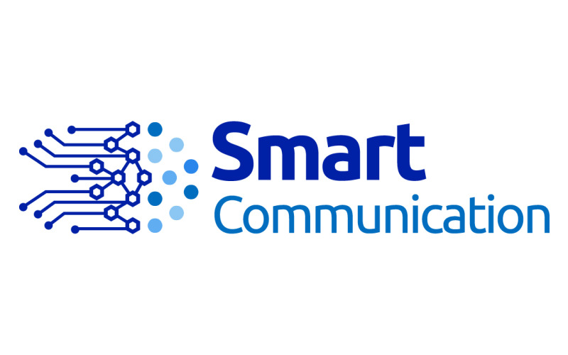 Logo-Vorlage für intelligente Kommunikation