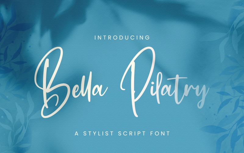 Bella Pilatry - handgeschreven lettertype