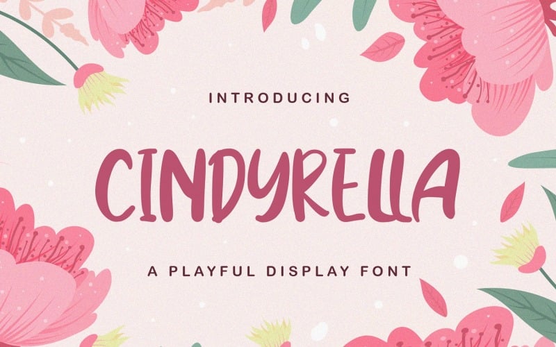 Cindyrella - Carattere di visualizzazione giocoso