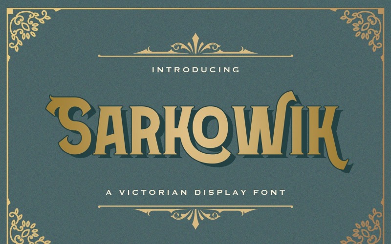 Sarkowik - Fuente de estilo victoriano