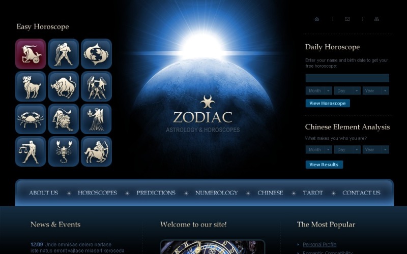zodiac dating website
