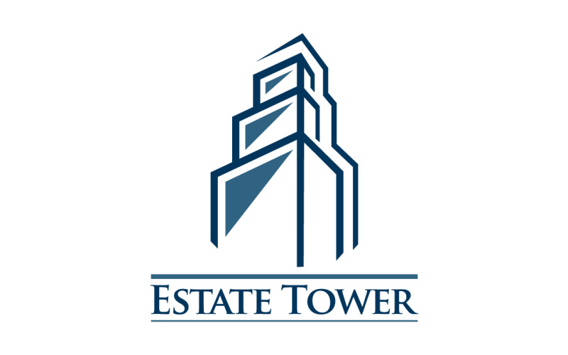 Estate Tower Logo Template #184160 - TemplateMonster