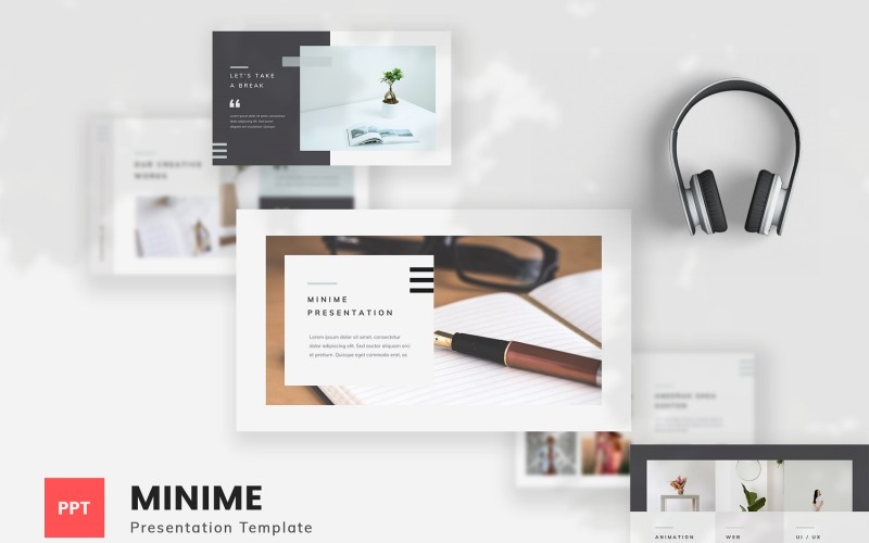 Minime - Modello PowerPoint minimo
