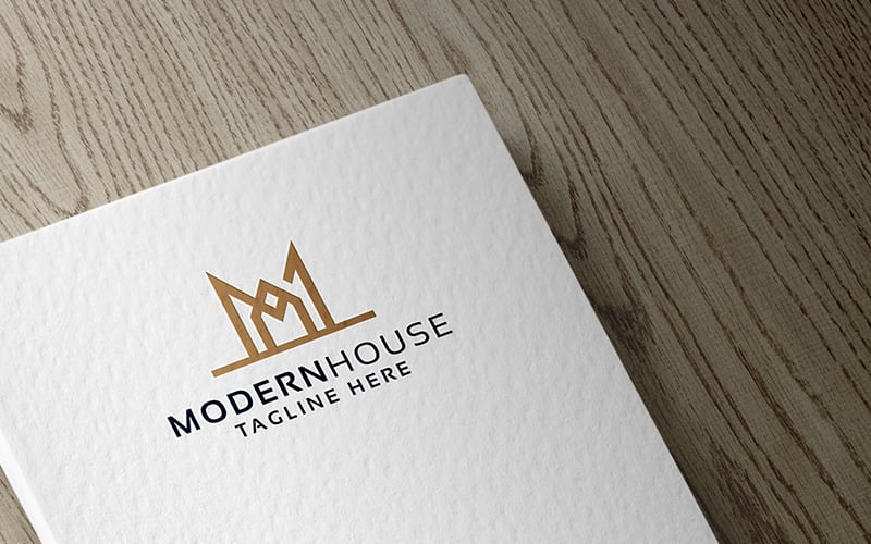 Modern M Logo