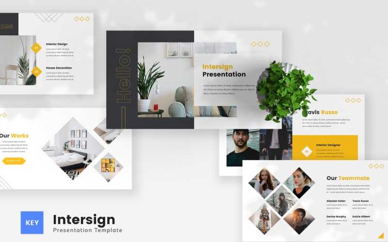 Intersign - Interior Keynote Template