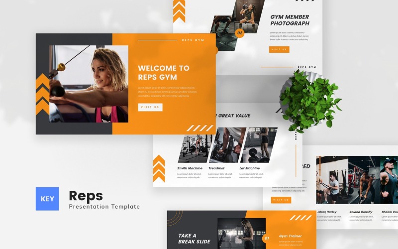 Ripetizioni - Modello di keynote in palestra
