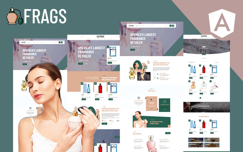 Fragz | Plantilla Angular de Tienda de Perfumes y Cosméticos