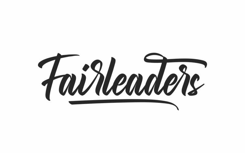 Font di script di calligrafia di Fairleaders
