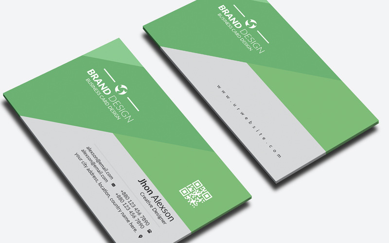 Jhon Alexson Creative Business Card Vol_ 115