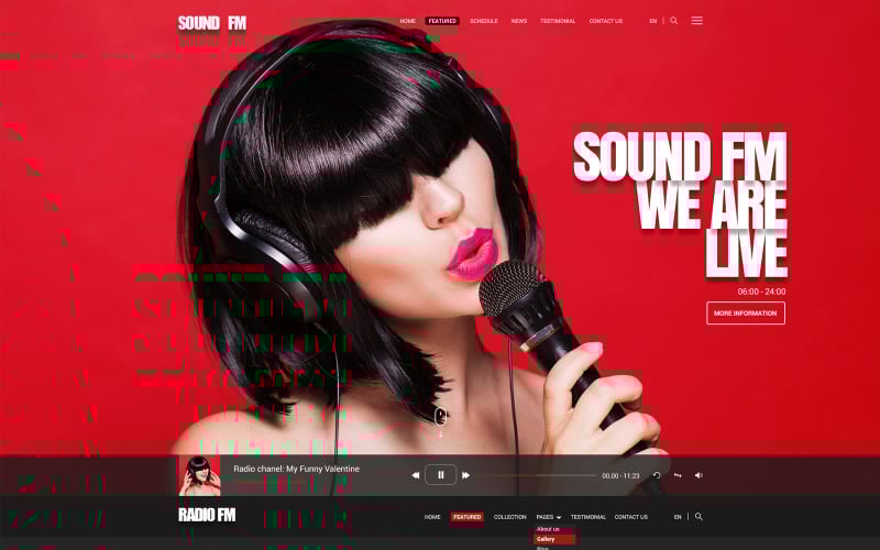 Radio-FM - webbplatsmall