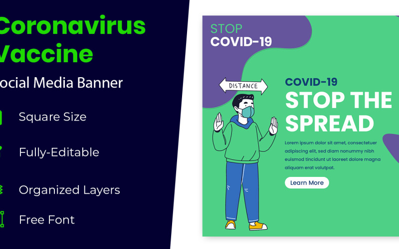 A Coronavirus Social Media Banner Design megakadályozása