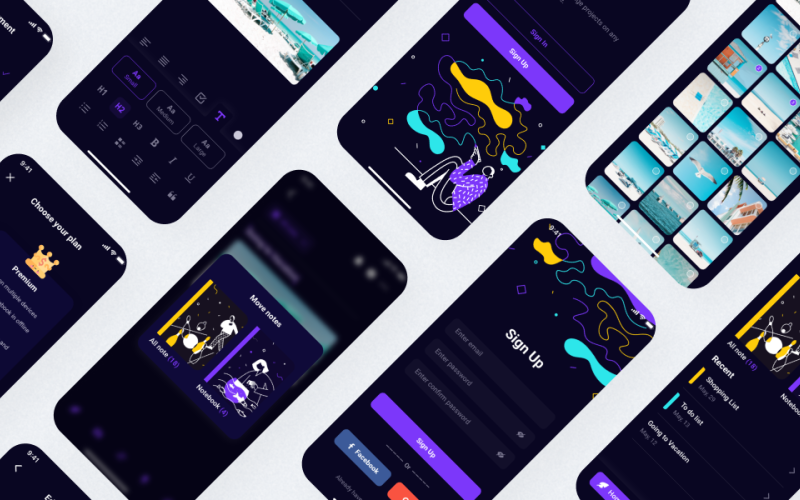 TopNote - Application mobile pour parler de notes