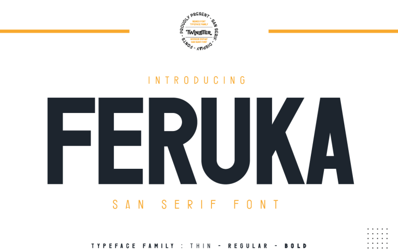 Feruka - 现代 San Serif 字体