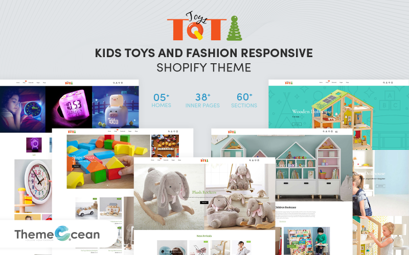 Toti - Kids Toys & Fashion 响应式 Shopify 主题