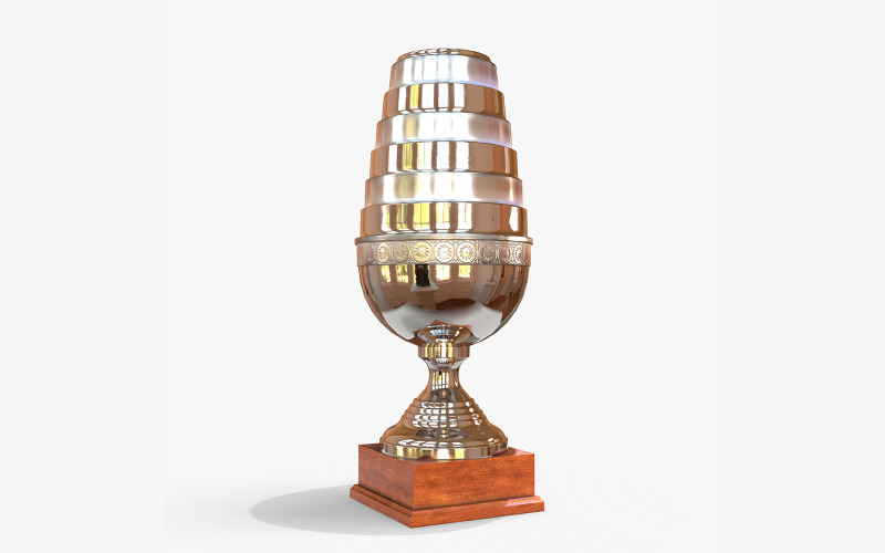 3D-модель ESL Trophy PBR Low Poly