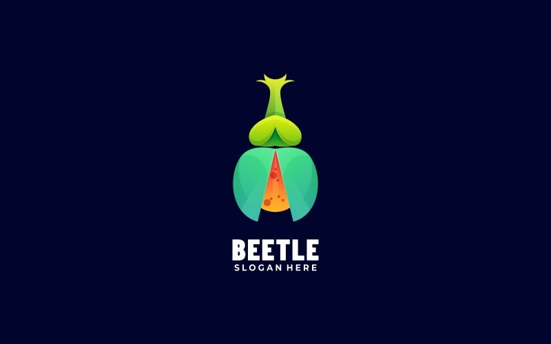 Beetle Gradient Colorful Logo