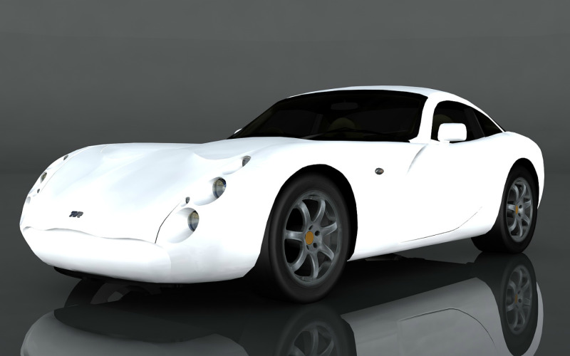 2001 TVR Toskanisches Super-3D-Modell