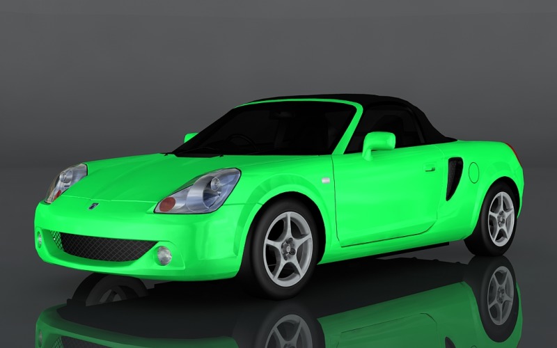 2002-es Toyota MR-S 3d modell