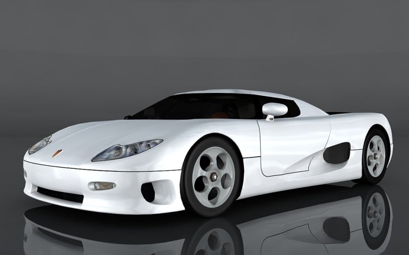2002 Koenigsegg CC8S model 3d