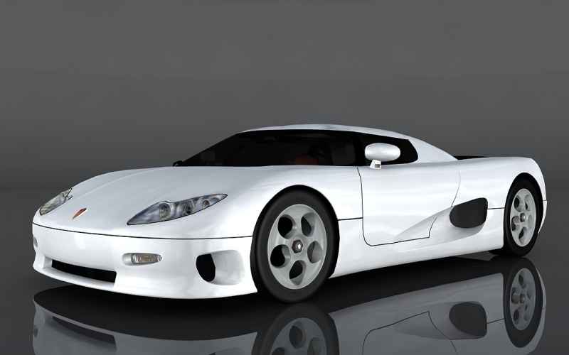2002 Koenigsegg CC8S modello 3d