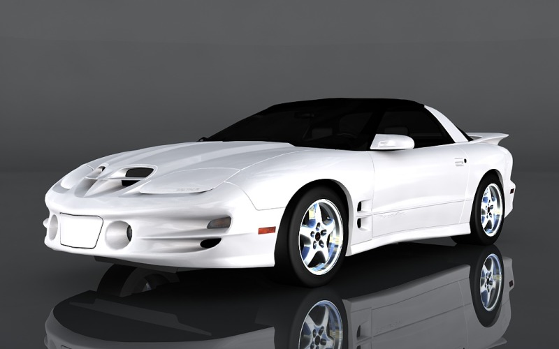 2002 Pontiac Firebird Trans Am modèle 3d