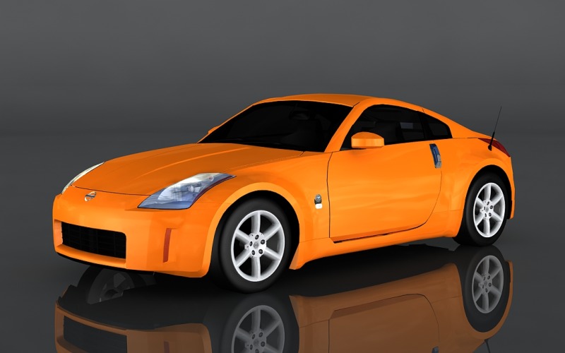 2003-as Nissan Fairlady Z33 3d modell