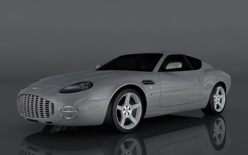 2003 Aston Martin DB7 modèle 3D