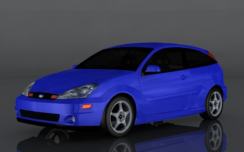 2003 Ford SVT Focus 3d модель