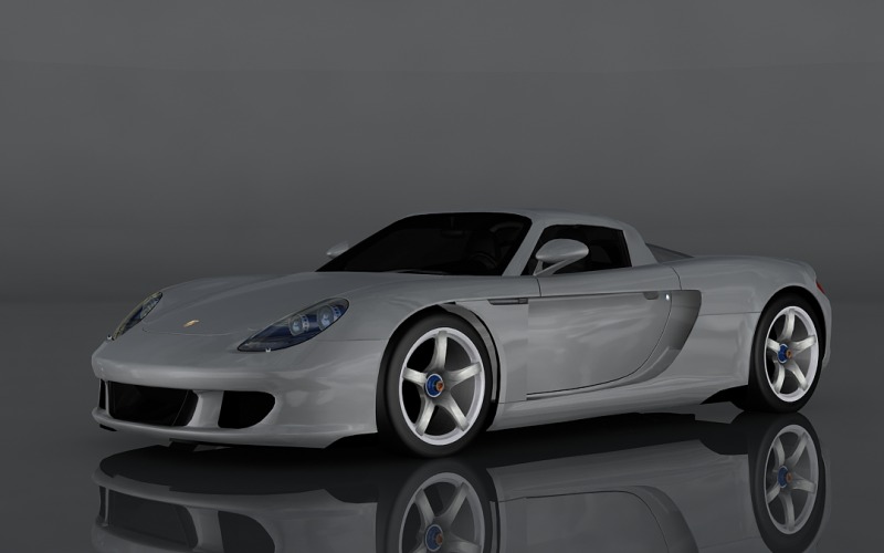 2003 Porsche Carrera GT 3d model