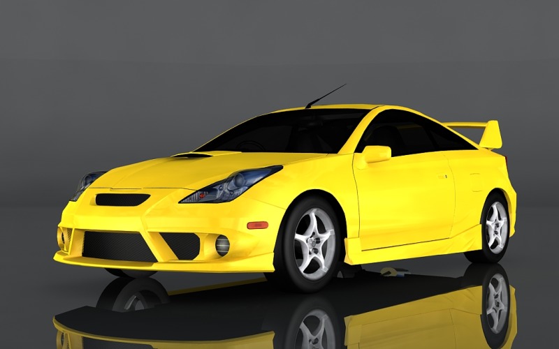 2003 Toyota Celica SS 3d modello