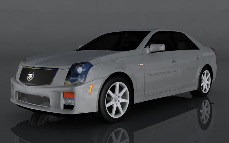 2004 Cadillac CTSV 3D-model