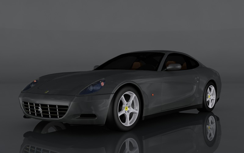 2004 Ferrari 612 Scaglietti 3D-Modell