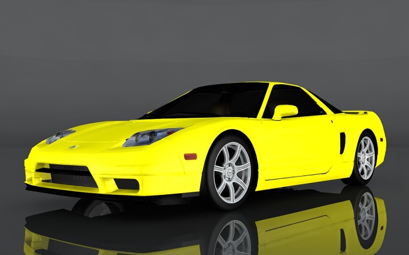 2005 Acura NSX RS modello 3d