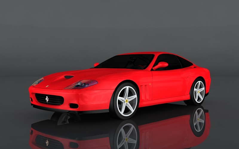 3D-модель Ferrari 575 Maranello