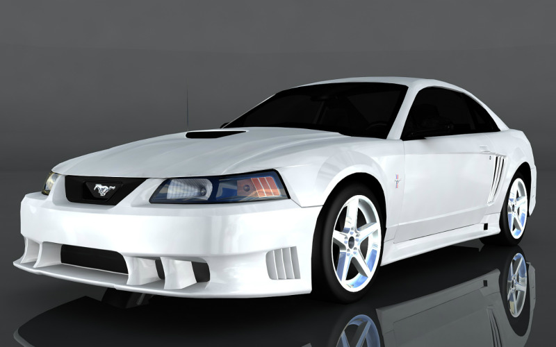 3D model Saleen S281 z roku 2000