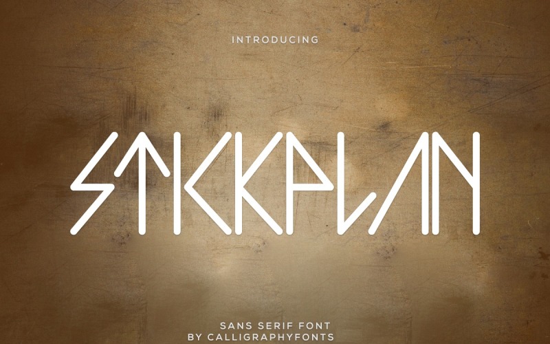 Stickplan Visualizza carattere stile strano