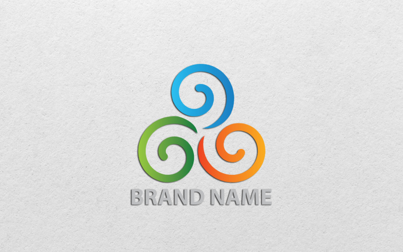Basit İş Logo Tasarım Şablonu