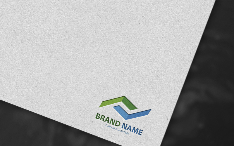 Минималистский уникальный бизнес-логотип