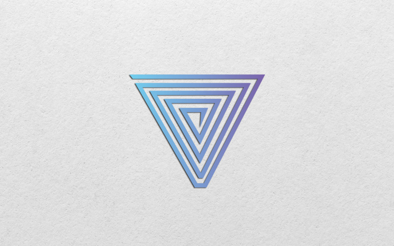 Минималистский уникальный дизайн бизнес-логотипа